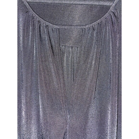 Free People Bodysuit Black Intimately Long Sleeve Keyhole Neck Medium Cut Out - Picture 6 of 12